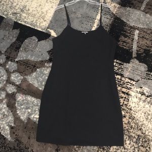 Very thin lightweight black dress